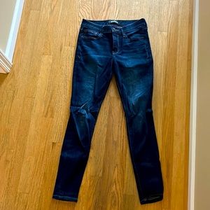 Express high rise skinny jeans, size 4